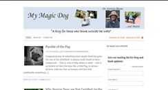 Desktop Screenshot of mymagicdog.com